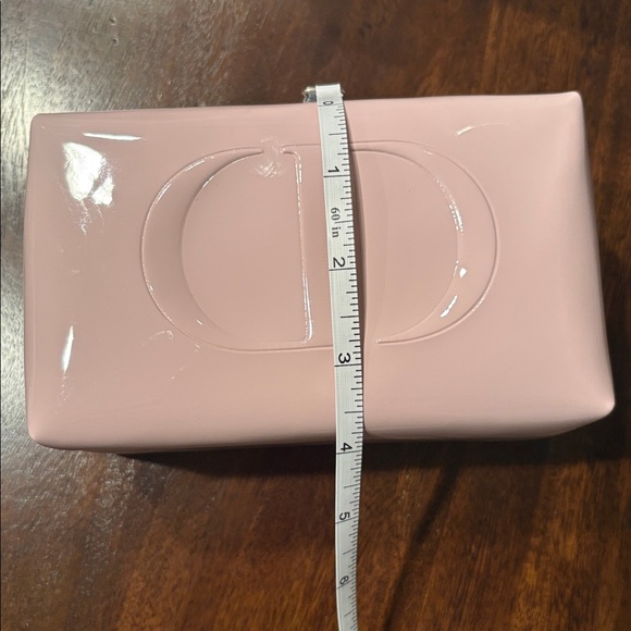 Christian Dior Newly Released Faux Pink Patent Leather Cosmetics & Accessory Bag - Picture 4 of 7